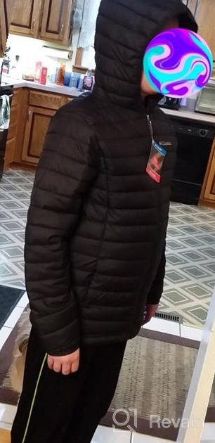 img 1 attached to 🧥 Columbia Powder Hooded Winter Repellent Boys' Jackets & Coats review by Bradley Mutha