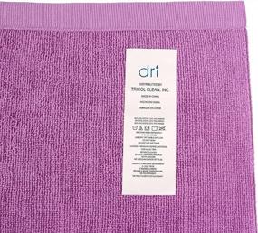 img 2 attached to DRI Ultra Quick Dry Pet Towel - большое впитывающее полотенце из микрофибры, 55 X 28 дюймов для быстрой сушки
