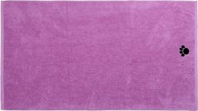 img 4 attached to DRI Ultra Quick Dry Pet Towel - большое впитывающее полотенце из микрофибры, 55 X 28 дюймов для быстрой сушки