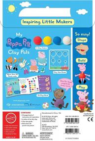 img 3 attached to Create Adorable Clay Pals With Klutz'S My Peppa Pig Craft Kit For Juniors