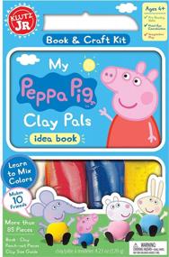 img 4 attached to Create Adorable Clay Pals With Klutz'S My Peppa Pig Craft Kit For Juniors