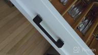 img 1 attached to 10-Pack Black Square Cabinet Handles With Modern Design For Kitchen And Bathroom Cabinets - Zinc Alloy Drawer Pulls With 3-3/4 Inch Hole Centers - By YUFER review by Kevin Garcia