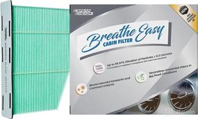 img 4 attached to 🌬️ Spearhead HEPA Breathe Easy Cabin Filter, Achieves 99.97% Filtration of 0.3 Micron Particles with Zero Airflow Reduction (BE-373H)