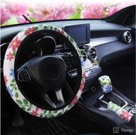 steering anti slip sweat absorption universal handbrake interior accessories for steering wheels & accessories logo