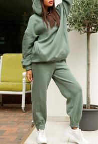 img 3 attached to Stay Comfortable & Stylish With Fixmatti Women'S Long Sleeve Hoodie Tracksuit