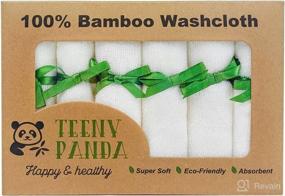 img 4 attached to Teeny Panda Washcloths Washcloth Registry