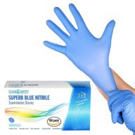 examination non sterile disposable fingertips synthetic cleaning supplies logo