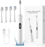 enhancing oral care: sanzhenda toothbrush with rechargeable electronic intensity logo
