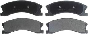 img 1 attached to ACDelco Advantage 14D945M Front Semi-Metallic Disc Brake Pad Set - Optimize Your Search!