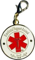 double emotional support animal plated cats logo
