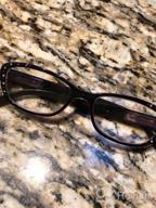 img 1 attached to Stylish Rhinestone Cateye Reading Glasses In Dual Tone Colors - Available In Multiple Magnifications! review by Edgar Clark