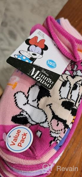 img 1 attached to Girls' Minnie Mouse No Show Socks for Improved SEO review by Tim Springer