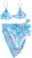 soly hux swimsuit bathing multicoloured women's clothing ~ swimsuits & cover ups logo