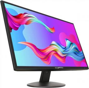 img 4 attached to 🖥️ Sceptre E225W-FPT Monitor - 1920X1080P, 75Hz, Tilt Adjustment, Adaptive Sync, Blue Light Filter, Flicker-Free, IPS