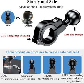 img 2 attached to BRCOVAN Ball Compatible Inch Motorcycle