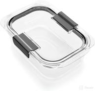 🗄️ leak-proof medium rubbermaid brilliance food storage container, 3.2 cup capacity логотип