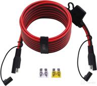 🔌 cuzec 14-feet/4.27m 14 gauge sae to sae extension cable quick disconnect wire harness with heavy-duty sae connector - long and reliable sae to sae extension cable logo