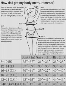 img 1 attached to Get Beach-Ready With AONTUS Women'S Tummy-Control Plus Size Swimsuits