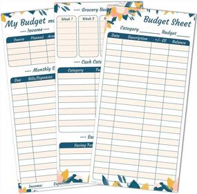 img 4 attached to A6 Budget Binder Inserts: 70 Sheets For 12 Month Tracker & Cash Envelope System - Saveyon
