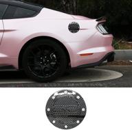 meeaotumo carbon fiber 5.0 tank cap 🔥 accessories for ford mustang 2015-2022: enhance performance and style logo