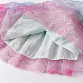 img 3 attached to 👗 DXTON Skirt Toddler Girls Outfits: Quality Girls' Clothing Skirts & Skorts