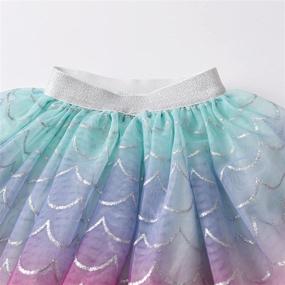 img 1 attached to 👗 DXTON Skirt Toddler Girls Outfits: Quality Girls' Clothing Skirts & Skorts