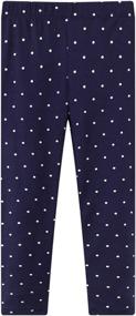 img 1 attached to Leggings 3 Pack Cotton Casual Stretch Girls' Clothing : Leggings