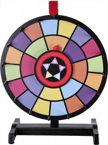 img 4 attached to Unleash Your Inner Spinner: Win Big With The WinSpin 15" Tabletop Prize Wheel