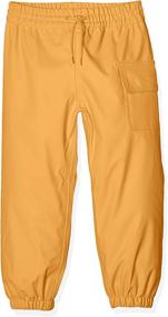 img 1 attached to 👖 Hatley Classic Girls' Splash Pants - Premium Children's Clothing Collection at Pants & Capris