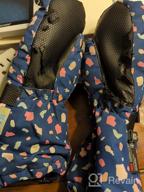 img 1 attached to Toasty-Dry Insulated Waterproof Mittens for Toddlers & Kids by JAN & JUL review by Kim Flores