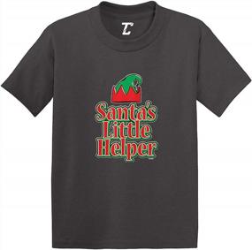 img 2 attached to 🎅 Santa's Little Helper - Elf Christmas Baby/Toddler Cotton Jersey T-Shirt