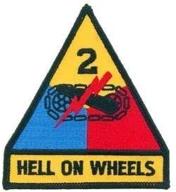 us army hell wheels вышитый логотип