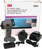 🔦 3m pps sun gun ii light kit (16550): ultimate illumination for flawless automotive finishing logo