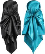 🌙 satin sleeping piece scarf: a must-have in women's accessory collection at scarves & wraps логотип