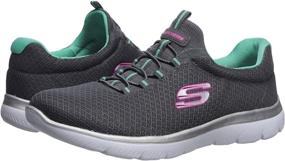 img 3 attached to Skechers Womens Summits Sneakers White Women's Shoes ~ Athletic