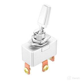 img 4 attached to DaierTek 50A 12V DC 3 Way Toggle Switch | Heavy Duty 50 Amp Automotive Car Switch | 3 Position Toggle Switch 12V SPDT ON-Off-ON 3 Pin