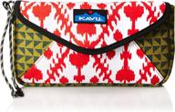 kavu womens envelope stone maze women's handbags & wallets - crossbody bags logo