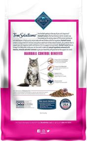 img 3 attached to Blue Buffalo True Solutions Hairball Control: Natural Adult Dry Cat Food with Chicken - 3.5-lb Pack