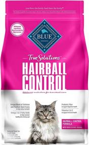 img 4 attached to Blue Buffalo True Solutions Hairball Control: Natural Adult Dry Cat Food with Chicken - 3.5-lb Pack