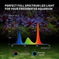 🐠 onf flat one+ 24-inch led aquarium light, 6500-20500k blue white led, mobile app remote controlled, dimmable full spectrum sunrise / sunset for plant growth, hood style for fish tank logo