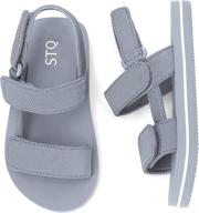 stq toddler sandals lightweight little boys' shoes : sandals логотип