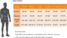 img 1 attached to Mens Wetsuit Jumpsuit Neoprene 3/2Mm And 5/4Mm Full Body Diving Suit - 16 Sizes By Lemorecn