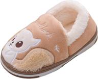 beeliss slippers cartoon house toddler boys' shoes : slippers logo