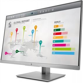 img 2 attached to HP EliteDisplay 27 Inch Monitor 1FH52A8 ABA - 2560X1440 Resolution, Integrated USB Hub, ‎5QG34A8#ABA, LCD