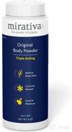 talc free body powder deodorizer logo