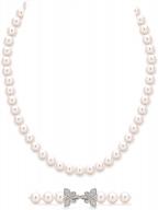 stunning freshwater pearl strand necklace: all shapes, sizes and clasp for women's jewelry collection logo