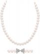 stunning freshwater pearl strand necklace: all shapes, sizes and clasp for women's jewelry collection logo