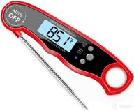 🌡️ joso digital instant read meat thermometer: waterproof, fast read probe with calibration & backlit lcd – perfect for bbq, candy, milk, tea, grilling, smokers, baking logo