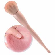 розовый мягкий очиститель кистей для ногтей и инструментов для макияжа - акрил, уф-гель, кисти для румян и пилочки для ногтей логотип