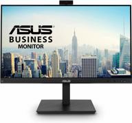 enhanced asus conference monitor be279qsk: height adjustment, blue light filter, flicker-free, built-in speakers, ips, hdmi logo